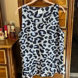 Cabi sleeveless animal, print top